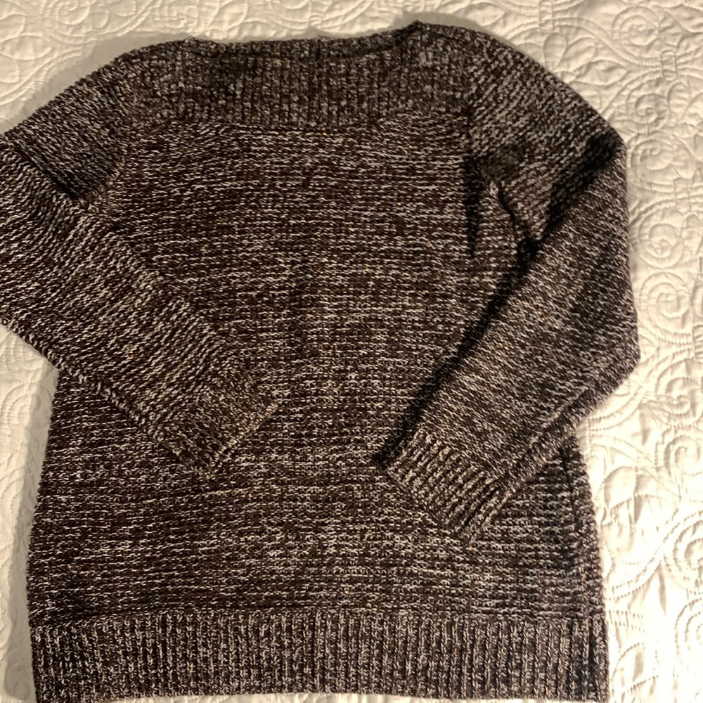 Woman’s marled Boatneck sweater size S